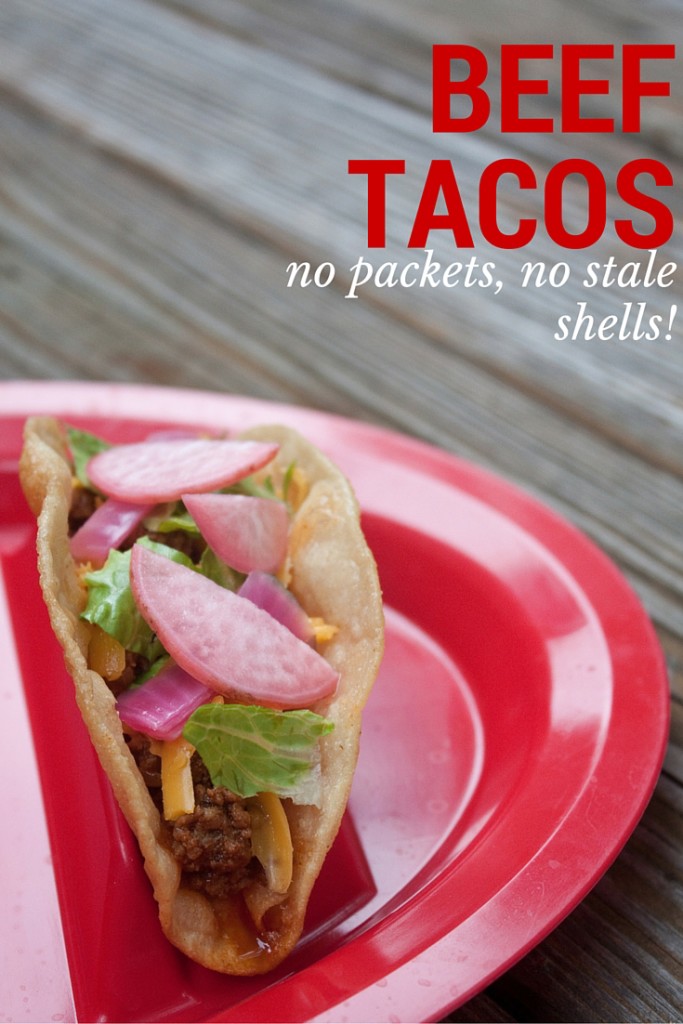Quick and easy homemade ground beef taco recipe. Ditch the packet and use your own spices. Paired with fried corn tortillas, taco night dinner will never be the same! America’s Test Kitchen | Homemade Taco Seasoning | Dinner Recipes