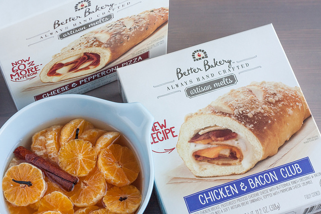 Clementines with Spiced Syrup Recipe and Better Bakery Handcrafted Artisan Melts