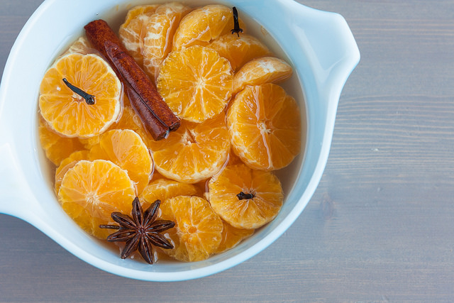 Clementines with Spiced Syrup Recipe