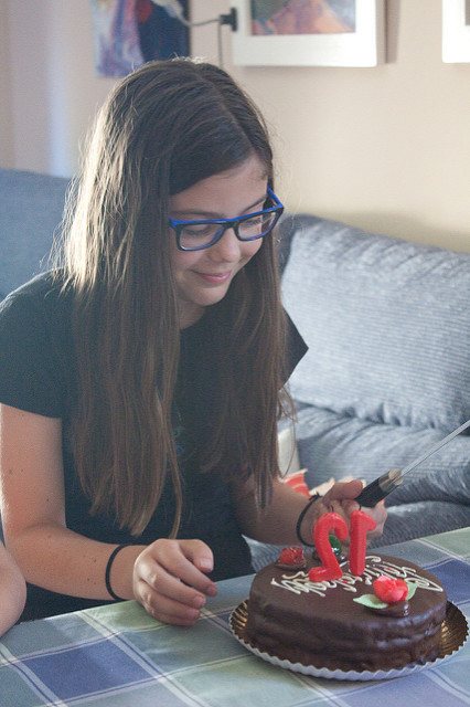 Traditional Spanish birthday cake