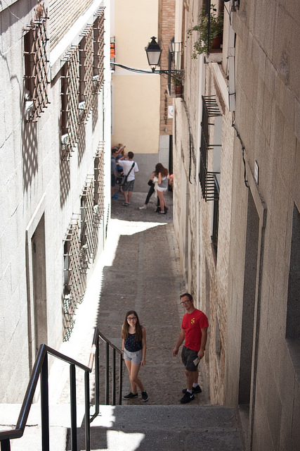 Toledo Spain narrow streets