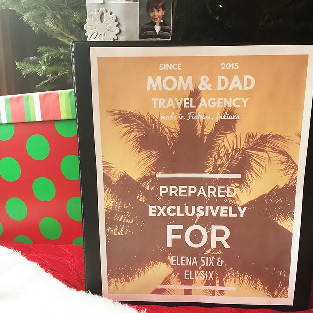 Choose Your Own Adventure Travel Binder Christmas Gift