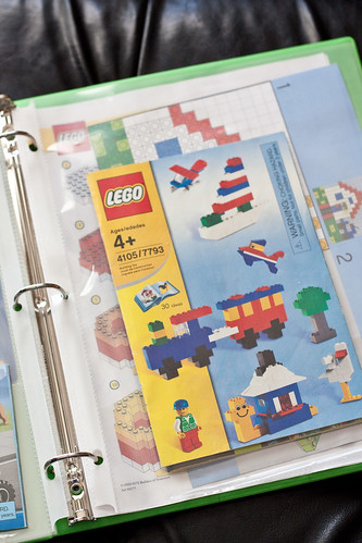 LEGO storage for the young builder