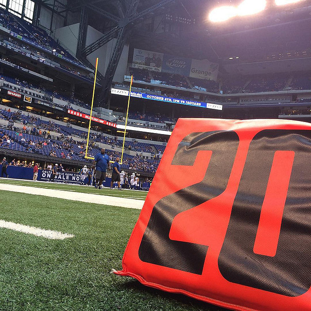 View from the Colts 20