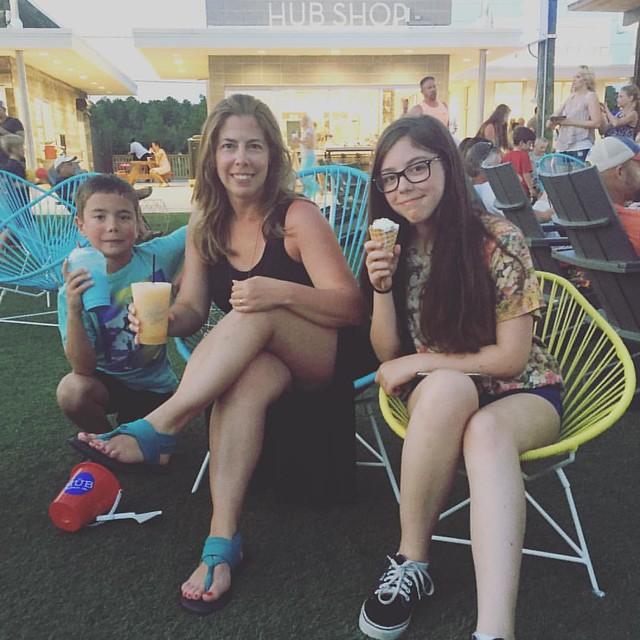 Title this one "Mom, the amount of leg you're showing makes us uncomfortable."