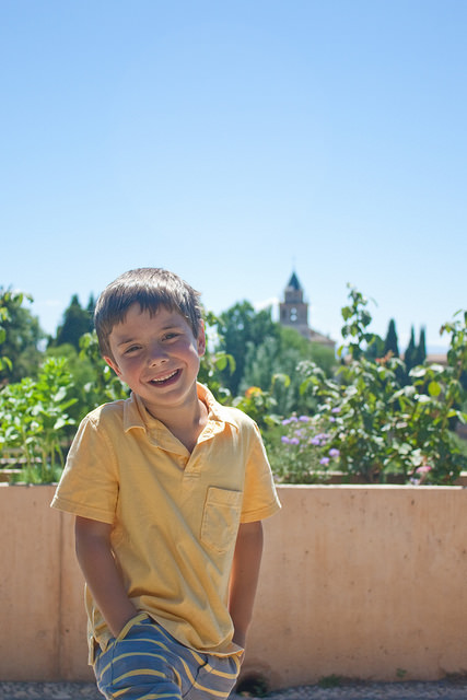 Alhambra. Granada, Spain. Generalife Gardens